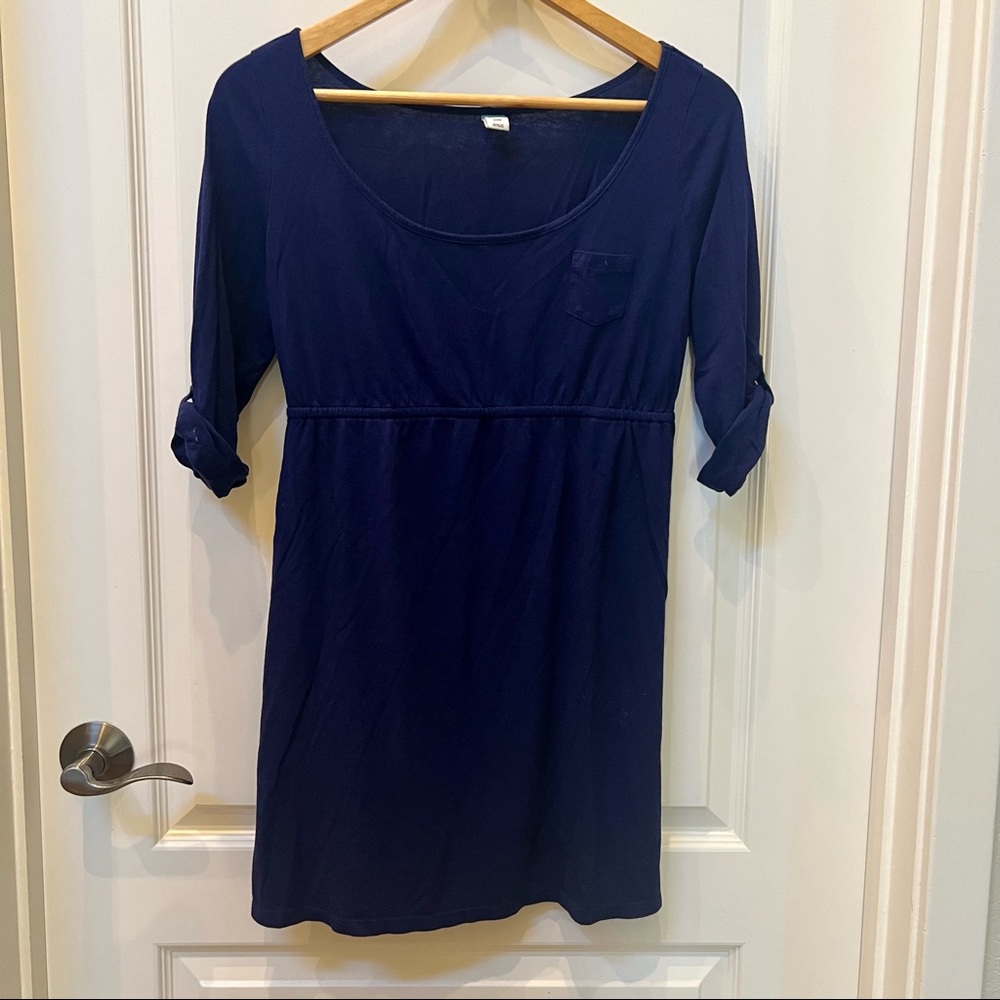 Blue maternity top - Old Navy